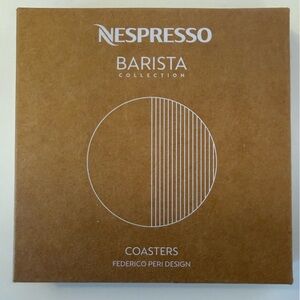 Nespresso Orange Coaster by Federico Peri